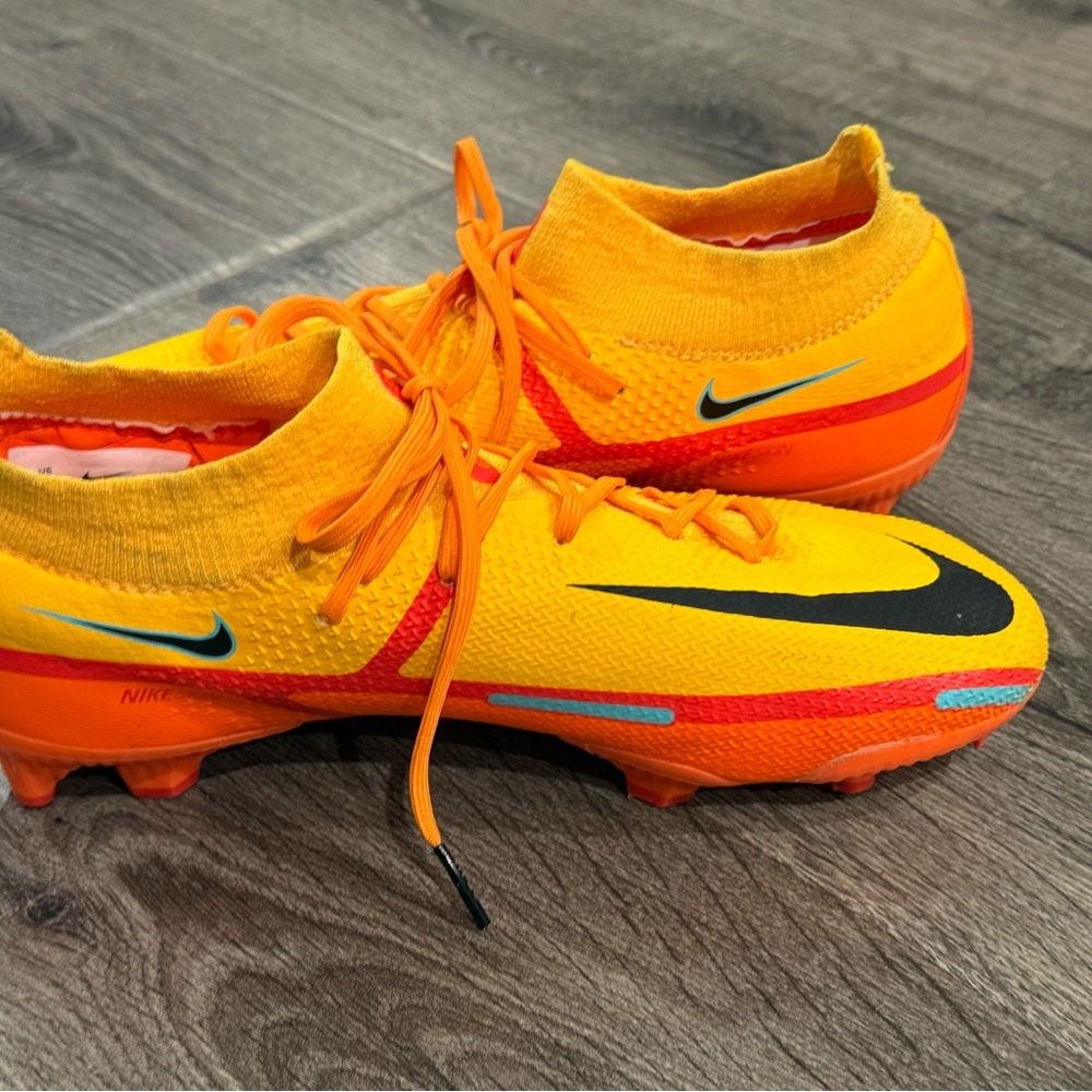 Nike Bright Orange Soccer Cleats